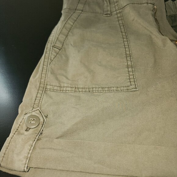 Sanctuary Standard Surplus Switchback Cuffed Shorts Hiker‎ Green Sz. 24 - Picture 8 of 11